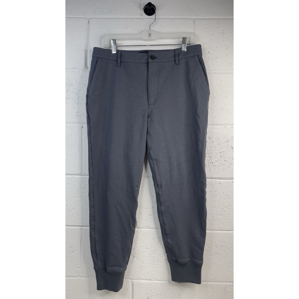Paige Elmwood Jogger Pants Mens 32  Gray  Stretch Rayon Blend
